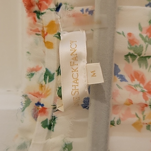 Loveshackfancy popover mini dress floral confetti Medium - Picture 12 of 14